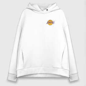 Женское худи Oversize хлопок с принтом LA LAKERS в городе Новоалтайск, френч-терри — 70% хлопок, 30% полиэстер. Мягкий теплый начес внутри —100% хлопок | боковые карманы, эластичные манжеты и нижняя кромка, капюшон на магнитной кнопке | america | basketball | kobe bryant | la | la lakers | lakers | los angeles lakers | nba | usa | баскетбол | кобе брайант | лос анджелес лейкерс | нба | сша