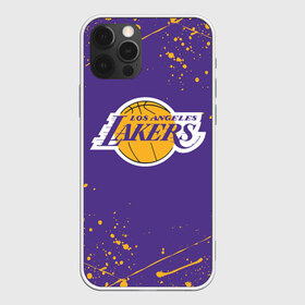 Чехол для iPhone 12 Pro Max с принтом LA LAKERS в городе Новоалтайск, Силикон |  | Тематика изображения на принте: america | basketball | kobe bryant | la | la lakers | lakers | los angeles lakers | nba | usa | баскетбол | кобе брайант | лос анджелес лейкерс | нба | сша