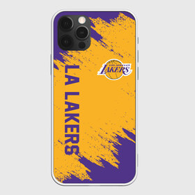 Чехол для iPhone 12 Pro Max с принтом LA LAKERS в городе Новоалтайск, Силикон |  | Тематика изображения на принте: america | basketball | kobe bryant | la | la lakers | lakers | los angeles lakers | nba | usa | баскетбол | кобе брайант | лос анджелес лейкерс | нба | сша