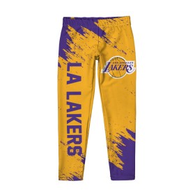 Детские леггинсы 3D с принтом LA LAKERS в городе Новоалтайск, полиэстер 85%, спандекс 15% | эластичный пояс, зауженный крой | Тематика изображения на принте: america | basketball | kobe bryant | la | la lakers | lakers | los angeles lakers | nba | usa | баскетбол | кобе брайант | лос анджелес лейкерс | нба | сша