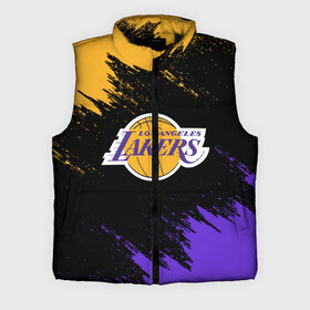 Мужской жилет утепленный 3D с принтом LA LAKERS в городе Новоалтайск,  |  | america | basketball | kobe bryant | la | la lakers | lakers | los angeles lakers | nba | usa | баскетбол | кобе брайант | лос анджелес лейкерс | нба | сша
