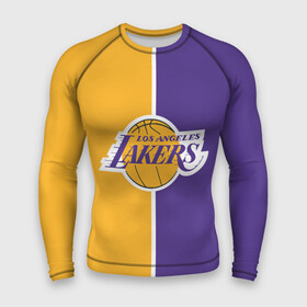 Мужской рашгард 3D с принтом LA LAKERS в городе Новоалтайск,  |  | Тематика изображения на принте: america | basketball | kobe bryant | la | la lakers | lakers | los angeles lakers | nba | usa | баскетбол | кобе брайант | лос анджелес лейкерс | нба | сша