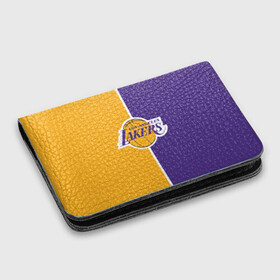 Картхолдер с принтом с принтом LA LAKERS в городе Новоалтайск, натуральная матовая кожа | размер 7,3 х 10 см; кардхолдер имеет 4 кармана для карт; | Тематика изображения на принте: america | basketball | kobe bryant | la | la lakers | lakers | los angeles lakers | nba | usa | баскетбол | кобе брайант | лос анджелес лейкерс | нба | сша