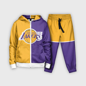 Детский костюм 3D с принтом LA LAKERS в городе Новоалтайск,  |  | america | basketball | kobe bryant | la | la lakers | lakers | los angeles lakers | nba | usa | баскетбол | кобе брайант | лос анджелес лейкерс | нба | сша