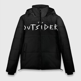 Мужская зимняя куртка 3D с принтом The Outsider в городе Новоалтайск, верх — 100% полиэстер; подкладка — 100% полиэстер; утеплитель — 100% полиэстер | длина ниже бедра, свободный силуэт Оверсайз. Есть воротник-стойка, отстегивающийся капюшон и ветрозащитная планка. 

Боковые карманы с листочкой на кнопках и внутренний карман на молнии. | Тематика изображения на принте: king | outsider | stephen | stephen king | кинг | книга | роман | сериал | стивен | стивен кинг | чужак