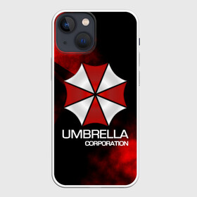 Чехол для iPhone 13 mini с принтом UMBRELLA CORP в городе Новоалтайск,  |  | biohazard | biohazard 7 | crocodile | fang | game | hand | monster | new umbrella | resident evil | resident evil 7 | umbrella | umbrella corp | umbrella corporation | zombie | обитель