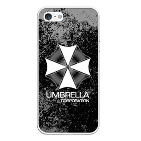 Чехол для iPhone 5/5S матовый с принтом UMBRELLA CORP в городе Новоалтайск, Силикон | Область печати: задняя сторона чехла, без боковых панелей | biohazard | biohazard 7 | crocodile | fang | game | hand | monster | new umbrella | resident evil | resident evil 7 | umbrella | umbrella corp | umbrella corporation | zombie | обитель