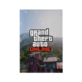 Обложка для паспорта матовая кожа с принтом GTA Online в городе Новоалтайск, натуральная матовая кожа | размер 19,3 х 13,7 см; прозрачные пластиковые крепления | grand theft auto 2 | grand theft auto 3 | grand theft auto v | grand theft auto: san andreas | grand theft auto: vice city | gta 1 | gta 2 | gta 3 | gta 4 | gta 5 | gta online | gta v | город | игры