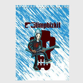 Скетчбук с принтом LIMP BIZKIT в городе Новоалтайск, 100% бумага
 | 48 листов, плотность листов — 100 г/м2, плотность картонной обложки — 250 г/м2. Листы скреплены сверху удобной пружинной спиралью | dj lethal | limp bizkit | rock | джон отто | лимп бизкит | майк смит | музыка | роб уотерс | рок | сэм риверс | терри бальзамо | уэс борланд | фред дёрст