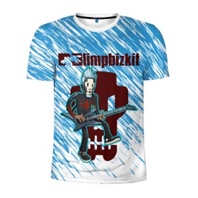 Мужская футболка 3D спортивная с принтом LIMP BIZKIT в городе Новоалтайск, 100% полиэстер с улучшенными характеристиками | приталенный силуэт, круглая горловина, широкие плечи, сужается к линии бедра | dj lethal | limp bizkit | rock | джон отто | лимп бизкит | майк смит | музыка | роб уотерс | рок | сэм риверс | терри бальзамо | уэс борланд | фред дёрст
