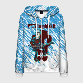 Мужская толстовка 3D на молнии с принтом LIMP BIZKIT в городе Новоалтайск, 100% полиэстер | длина до линии бедра, манжеты и пояс оформлены мягкой тканевой резинкой, двухслойный капюшон со шнурком для регулировки, спереди молния, по бокам два кармана | dj lethal | limp bizkit | rock | джон отто | лимп бизкит | майк смит | музыка | роб уотерс | рок | сэм риверс | терри бальзамо | уэс борланд | фред дёрст