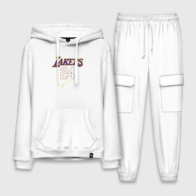 Мужской костюм хлопок с толстовкой с принтом LA LAKERS в городе Новоалтайск,  |  | Тематика изображения на принте: america | basketball | kobe bryant | la | la lakers | lakers | los angeles lakers | nba | usa | баскетбол | кобе брайант | лос анджелес лейкерс | нба | сша