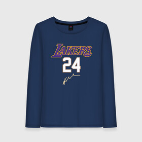 Женский лонгслив хлопок с принтом LA LAKERS в городе Новоалтайск, 100% хлопок |  | america | basketball | kobe bryant | la | la lakers | lakers | los angeles lakers | nba | usa | баскетбол | кобе брайант | лос анджелес лейкерс | нба | сша