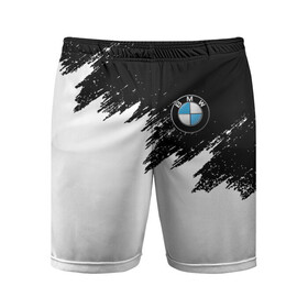 Мужские шорты спортивные с принтом BMW в городе Новоалтайск,  |  | bmw | bmw performance | m | motorsport | performance | бмв | моторспорт
