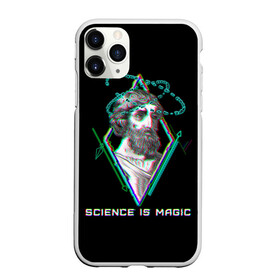 Чехол для iPhone 11 Pro Max матовый с принтом Magic is science - Пифагор в городе Новоалтайск, Силикон |  | Тематика изображения на принте: magic | science | астрономия | геометрия | картинки | математика | мем | наука | пифагор | приколы | треугольник | физика | школа | школьник