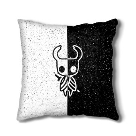 Подушка 3D с принтом Hollow Knight в городе Новоалтайск, наволочка – 100% полиэстер, наполнитель – холлофайбер (легкий наполнитель, не вызывает аллергию). | состоит из подушки и наволочки. Наволочка на молнии, легко снимается для стирки | Тематика изображения на принте: 