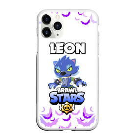 Чехол для iPhone 11 Pro Max матовый с принтом Brawl stars leon оборотень в городе Новоалтайск, Силикон |  | bea | bib | brawl stars | crow | el brown | leon | max | nita | sally leon | shark | акула | биа | биби | бравл старс | ворон | игра | леон | макс | нита | оборотень | салли леон | сэлли леон | шарк | эл браун
