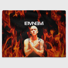 Плед 3D с принтом EMINEM. в городе Новоалтайск, 100% полиэстер | закругленные углы, все края обработаны. Ткань не мнется и не растягивается | eminem | marshall bruce mathers | rap | зарубежный реп | маршалл брюс мэтерс | музыка | реп | рэпер | эминем