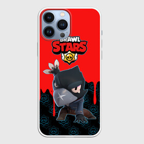 Чехол для iPhone 13 Pro Max с принтом BRAWL STARS CROW. в городе Новоалтайск,  |  | Тематика изображения на принте: bea | bibi | brawl stars | colt | crow | el brown | leon | leon shark | max | nita | sally leon | shark | акула | беа | берли | биби | бравл старс | браун | ворон | кольт | леон | леон акула | макс | нита | шелли