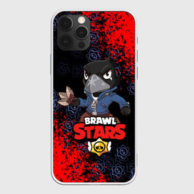 Чехол для iPhone 12 Pro Max с принтом BRAWL STARS CROW в городе Новоалтайск, Силикон |  | Тематика изображения на принте: bea | bibi | brawl stars | colt | crow | el brown | leon | leon shark | max | nita | sally leon | shark | акула | беа | берли | биби | бравл старс | браун | ворон | кольт | леон | леон акула | макс | нита | шелли