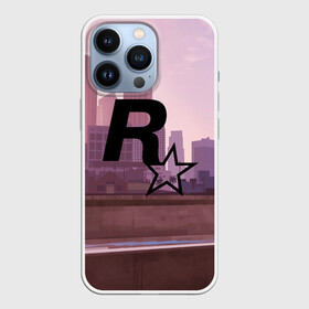 Чехол для iPhone 13 Pro с принтом ROCKSTAR в городе Новоалтайск,  |  | Тематика изображения на принте: grand theft auto 2 | grand theft auto 3 | grand theft auto v | grand theft auto: san andreas | grand theft auto: vice city | gta 1 | gta 2 | gta 3 | gta 4 | gta 5 | gta online | gta v | город | игры