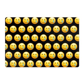Магнитный плакат 3Х2 с принтом New Emoji в городе Новоалтайск, Полимерный материал с магнитным слоем | 6 деталей размером 9*9 см | crying | emoji | smile | smiling face with tear | tear | плачущий | слеза | смайлик | улыбка | эмодзи
