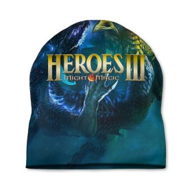 Шапка 3D с принтом Heroes of Might and Magic в городе Новоалтайск, 100% полиэстер | универсальный размер, печать по всей поверхности изделия | game | heroes | heroes of might and magic | homm | might and magic | ubisoft | герои | герои меча | герои меча и магии | игра