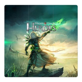 Магнитный плакат 3Х3 с принтом Heroes of Might and Magic в городе Новоалтайск, Полимерный материал с магнитным слоем | 9 деталей размером 9*9 см | game | heroes | heroes of might and magic | homm | might and magic | ubisoft | герои | герои меча | герои меча и магии | игра