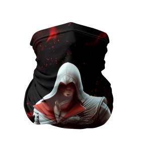 Бандана-труба 3D с принтом ASSASSIN`S CREED в городе Новоалтайск, 100% полиэстер, ткань с особыми свойствами — Activecool | плотность 150‒180 г/м2; хорошо тянется, но сохраняет форму | slayer | асасин | ассасин крид | ассассин | тамплиеры