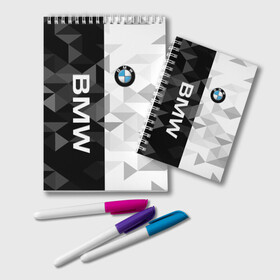 Блокнот с принтом BMW в городе Новоалтайск, 100% бумага | 48 листов, плотность листов — 60 г/м2, плотность картонной обложки — 250 г/м2. Листы скреплены удобной пружинной спиралью. Цвет линий — светло-серый
 | Тематика изображения на принте: auto | auto sport | autosport | bmw | bmw performance | m | mka | motorsport | performance | авто спорт | автомобиль | автоспорт | ам | бмв | бэха | машина | мка | моторспорт