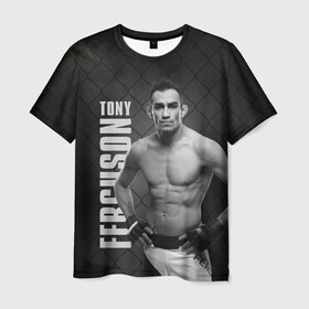 Мужская футболка 3D с принтом Tony Ferguson в городе Новоалтайск, 100% полиэфир | прямой крой, круглый вырез горловины, длина до линии бедер | Тематика изображения на принте: el cucuy | ferguson | mma | tony | tony ferguson | ufc | арманн | бокс | борьба | джиу джитсу | кукуй | тони | тони фергюсон | фергюсон | эль | эль кукуй | энтони