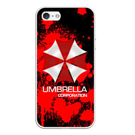 Чехол для iPhone 5/5S матовый с принтом UMBRELLA CORP в городе Новоалтайск, Силикон | Область печати: задняя сторона чехла, без боковых панелей | biohazard | biohazard 7 | crocodile | fang | game | hand | monster | new umbrella | resident evil | resident evil 7 | umbrella | umbrella corp | umbrella corporation | zombie | обитель