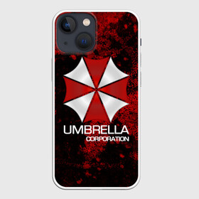 Чехол для iPhone 13 mini с принтом UMBRELLA CORP в городе Новоалтайск,  |  | biohazard | biohazard 7 | crocodile | fang | game | hand | monster | new umbrella | resident evil | resident evil 7 | umbrella | umbrella corp | umbrella corporation | zombie | обитель