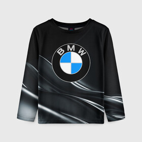 Детский лонгслив 3D с принтом BMW в городе Новоалтайск, 100% полиэстер | длинные рукава, круглый вырез горловины, полуприлегающий силуэт
 | amg | auto | bmw | honda | jdm | mercedes | nissan | porsche | racing | sport | toyota | автомобил | автомобильные | киа | лексус | марка | машины | митсубиси | ниссан | порше | спорт | субару | тесла | тойота | хонда