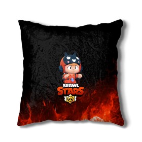 Подушка 3D с принтом Brawl Stars Bea в городе Новоалтайск, наволочка – 100% полиэстер, наполнитель – холлофайбер (легкий наполнитель, не вызывает аллергию). | состоит из подушки и наволочки. Наволочка на молнии, легко снимается для стирки | bea | brawl stars | bull | colt | crow | leon | leon shark | shark | stars | акула | берли | биа | ворон | динамайк | кольт | леон | леон акула | нита | спайк | шелли | эль примо