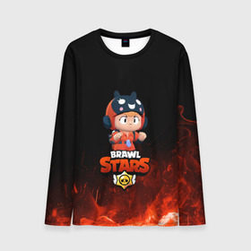 Мужской лонгслив 3D с принтом Brawl Stars Bea в городе Новоалтайск, 100% полиэстер | длинные рукава, круглый вырез горловины, полуприлегающий силуэт | bea | brawl stars | bull | colt | crow | leon | leon shark | shark | stars | акула | берли | биа | ворон | динамайк | кольт | леон | леон акула | нита | спайк | шелли | эль примо