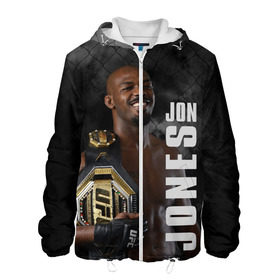 Мужская куртка 3D с принтом Jon Jones / Джон Джонс в городе Новоалтайск, ткань верха — 100% полиэстер, подклад — флис | прямой крой, подол и капюшон оформлены резинкой с фиксаторами, два кармана без застежек по бокам, один большой потайной карман на груди. Карман на груди застегивается на липучку | jon | jon jones | jones | mma | ufc | бои без правил | джон | джон джонс | джонс | микс файт | мма