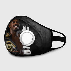 Маска из неопрена с принтом Jon Jones / Джон Джонс в городе Новоалтайск, неопрен 100% | Форма огибающая нос. Резинки для ушей с дополнительной резинкой на затылке. Клапан для выдоха для активного дыхания при занятиях спортом. Эластичный материал маски и окантовки для лучшего растяжения и прилегания маски.  | jon | jon jones | jones | mma | ufc | бои без правил | джон | джон джонс | джонс | микс файт | мма