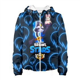 Женская куртка 3D с принтом Brawl Stars Wizard Barley в городе Новоалтайск, ткань верха — 100% полиэстер, подклад — флис | прямой крой, подол и капюшон оформлены резинкой с фиксаторами, два кармана без застежек по бокам, один большой потайной карман на груди. Карман на груди застегивается на липучку | barley. барли | bea | bo | brawl stars | crow | dynamike | gt max | gt макс | max | mortis | sakura spike | sally leon | sally леон | sandy | spike | wizard barley | беа | бо | бравл старс | волшебник барли | динамайк | макс | мортис | спа