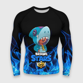 Мужской рашгард 3D с принтом BRAWL STARS LEON. в городе Новоалтайск,  |  | bea | bib | brawl stars | crow | el brown | leon | max | nita | sally leon | shark | акула | биа | биби | бравл старс | ворон | игра | леон | макс | нита | оборотень | салли леон | сэлли леон | шарк | эл браун