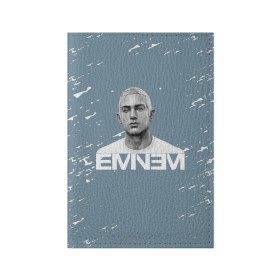 Обложка для паспорта матовая кожа с принтом EMINEM. в городе Новоалтайск, натуральная матовая кожа | размер 19,3 х 13,7 см; прозрачные пластиковые крепления | eminem | marshall bruce mathers | music to be murdered by | rap | американский рэпер | зарубежный реп | маршалл брюс мэтерс | музыка | реп | рэпер | эм | эминем