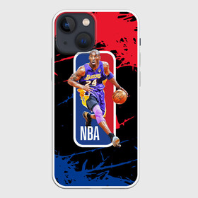 Чехол для iPhone 13 mini с принтом KOBE BRYANT. в городе Новоалтайск,  |  | 24 | kobebryant | lakers | nba | баскетбол | баскетболист | коби брайант | лейкерс | нба | спорт