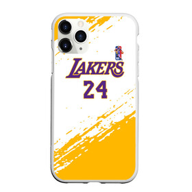 Чехол для iPhone 11 Pro матовый с принтом KOBE BRYANT в городе Новоалтайск, Силикон |  | 24 | kobebryant | lakers | nba | баскетбол | баскетболист | коби брайант | лейкерс | нба | спорт