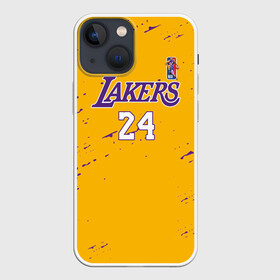 Чехол для iPhone 13 mini с принтом KOBE BRYANT. в городе Новоалтайск,  |  | 24 | kobebryant | lakers | nba | баскетбол | баскетболист | коби брайант | лейкерс | нба | спорт