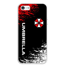 Чехол для iPhone 5/5S матовый с принтом UMBRELLA CORPORATION в городе Новоалтайск, Силикон | Область печати: задняя сторона чехла, без боковых панелей | corp | corporation | resident evil | umbrella | umbrella corporation | зомби апокалипсис | зонт | игра