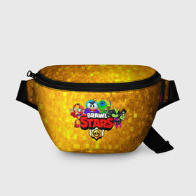 Поясная сумка 3D с принтом BRAWL STARS | новые 2020 в городе Новоалтайск, 100% полиэстер | плотная ткань, ремень с регулируемой длиной, внутри несколько карманов для мелочей, основное отделение и карман с обратной стороны сумки застегиваются на молнию | 8 | 8bit | bit | brawl | brawlstars | crow | leon | leonskin | max | mr p | sally | virus | бит | бравл | игра | леон | макс | молнии | мультик | пламя | старc | старз