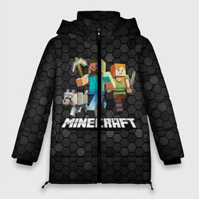 Женская зимняя куртка 3D с принтом Minecraft Майнкрафт в городе Новоалтайск, верх — 100% полиэстер; подкладка — 100% полиэстер; утеплитель — 100% полиэстер | длина ниже бедра, силуэт Оверсайз. Есть воротник-стойка, отстегивающийся капюшон и ветрозащитная планка. 

Боковые карманы с листочкой на кнопках и внутренний карман на молнии | creeper | earth | game | minecraft | minecraft earth | блоки | грифер | игры | квадраты | компьютерная игра | крипер | маинкрафт | майн | майнкравт | майнкрафт