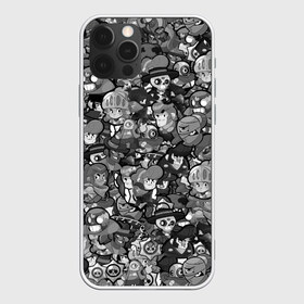 Чехол для iPhone 12 Pro Max с принтом BRAWL STARS BLACK в городе Новоалтайск, Силикон |  | Тематика изображения на принте: 8 bit | bibi | brawl stars | brock | bull | crow | dinomike | el primo | leon | mobile game | nita | poko | ricochet | stars | tara | бравл старс | ворон | леон | мобильные игры