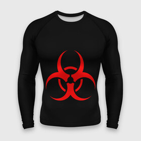 Мужской рашгард 3D с принтом Plague inc в городе Новоалтайск,  |  | game | ncov2019 | plague inc | warning | вирус | знак | игра | китай | коронавирус | опасность | символ