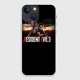 Чехол для iPhone 13 mini Resident Evil 3: в городе Новоалтайск, | | carlos oliveira | jill valentine | nemesis | re 3 | resident evil 3 remake | джил вэлентайн | карлос оливейра | немезида | немезис | обитель зла
